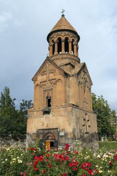 The church of Yeghvard ( Surp Astvatsatsin) completed in 1301 is located in the center of the town of Yeghvard in the Kotayk province of Armenia.