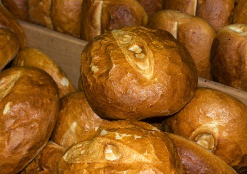 Traditional Caucasus  bread in Armenia.