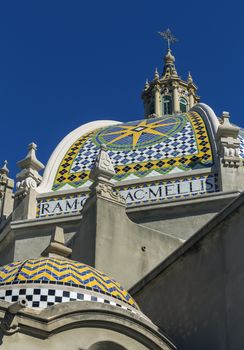 SAN DIEGO,CA - NOVEMBER 13,2016:Architecture of Balboa Park in San Diego, California,United States of America.