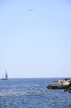 sea ​​trip around the city of Marseille and the creeks, France