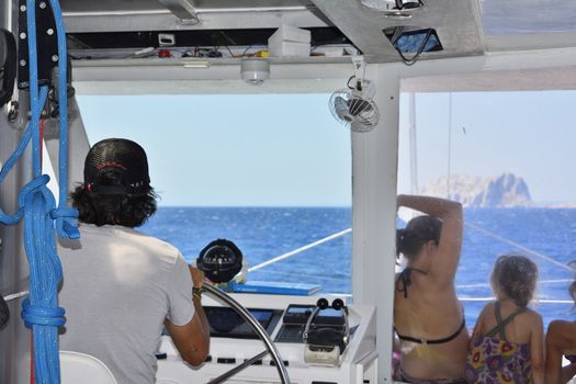 sea ​​trip around the city of Marseille and the creeks, France