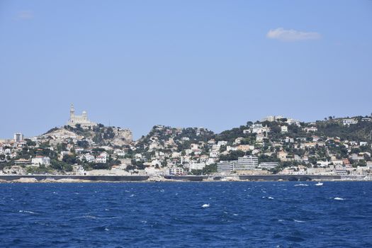 sea ​​trip around the city of Marseille and the creeks, France