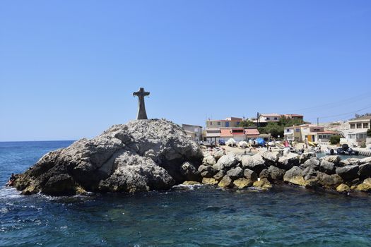 sea ​​trip around the city of Marseille and the creeks, France