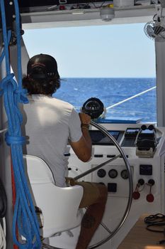 sea ​​trip around the city of Marseille and the creeks, France