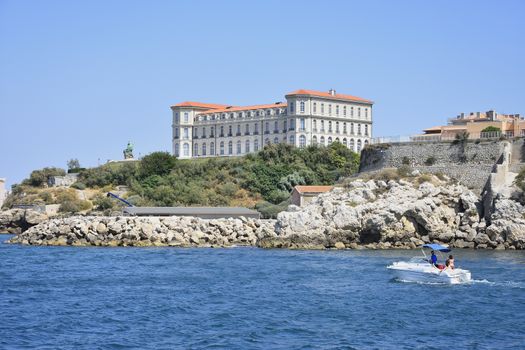 sea ​​trip around the city of Marseille and the creeks, France