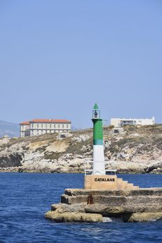 sea ​​trip around the city of Marseille and the creeks, France