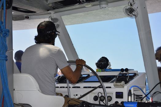 sea ​​trip around the city of Marseille and the creeks, France