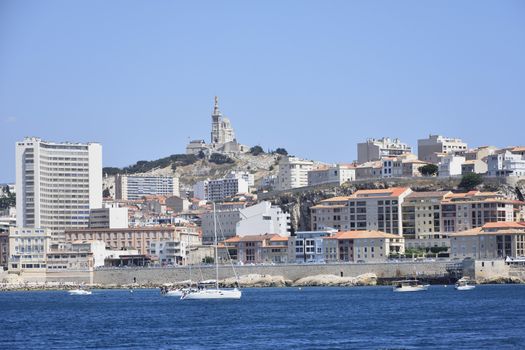 sea ​​trip around the city of Marseille and the creeks, France