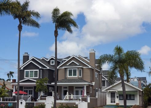 SAN DIEGO , CA - MAY 20:Luxury Home in San Diego,California,America on May 20,2014.