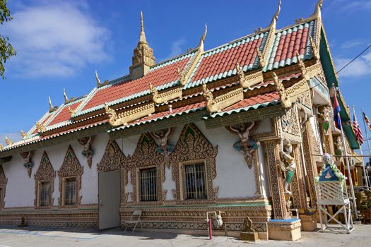 Buddhist temple of San Diego,California,America.