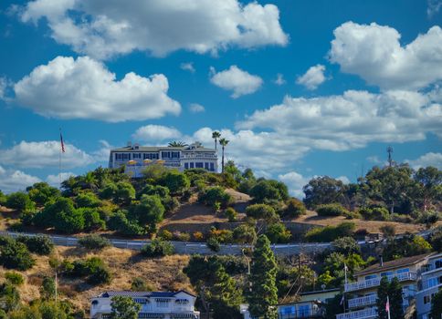 Resort on Catalina Hill Above Avalon