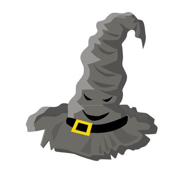 Talking hat. Harry Potter movie character. A magical item. Wizard's clothes.
