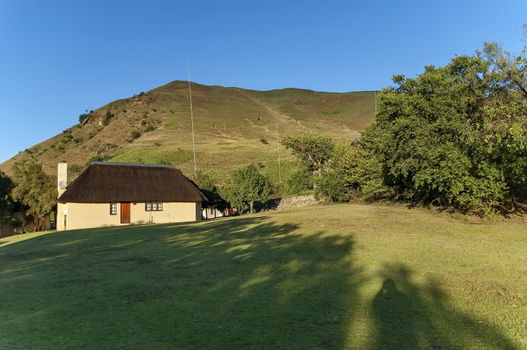 Rest houses in Royal Natal Park Drakensberg mountain, South Africa