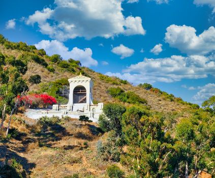 Catalina Chimes Tower Above Avalon