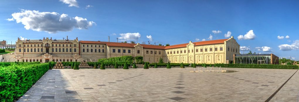 Anenii, Moldova – 06.28.2019. Castle Mimi Winery Factory and Resort in Moldova, on a sunny summer day