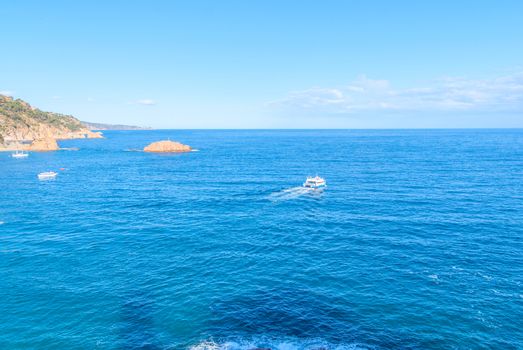 Sea view, Tossa de Mar, Costa Brava, Spain Catalonia