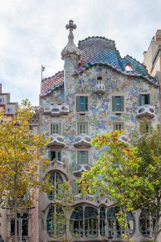 Spain Barcelona Casa Batllo, Antonio Gaudi