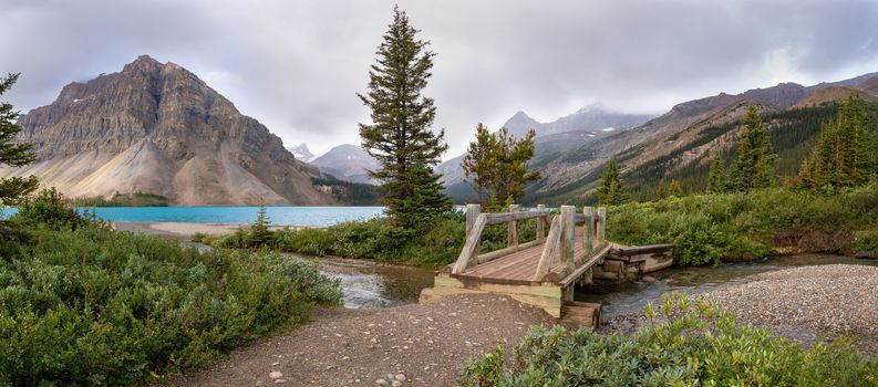 Bow Lake, Icefield Parkway, Banff National Park, Alberta, Canada