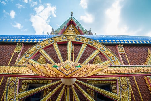 Temple in Thailand,  Wat Prathat Ruang Rong, Thailand.
