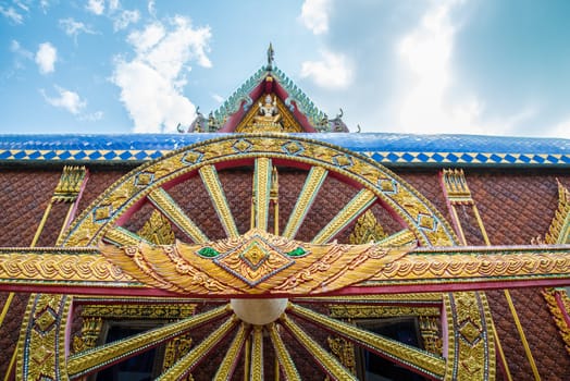 Temple in Thailand,  Wat Prathat Ruang Rong, Thailand.