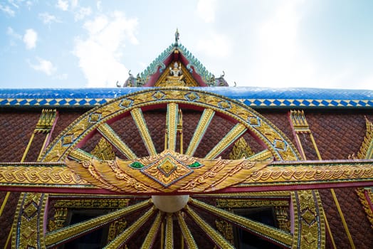 Temple in Thailand,  Wat Prathat Ruang Rong, Thailand.