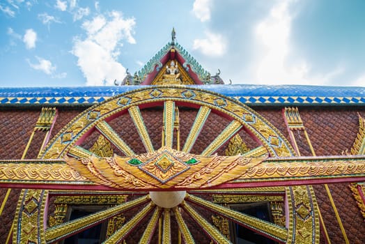 Temple in Thailand,  Wat Prathat Ruang Rong, Thailand.