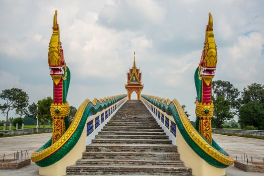 The steps leading to the hall of the temple.