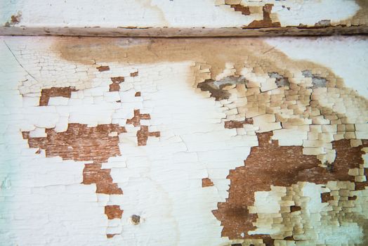 Striped old wooden wall for background.