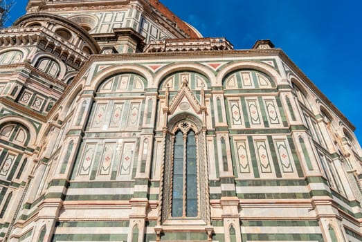 Beautiful renaissance cathedral Santa Maria del Fiore in Florence, Italy