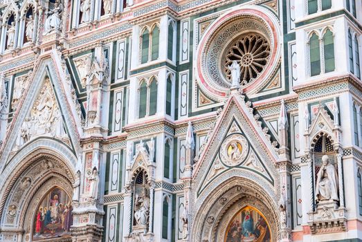 The Basilica di Santa Maria del Fiore in Florence, Italy