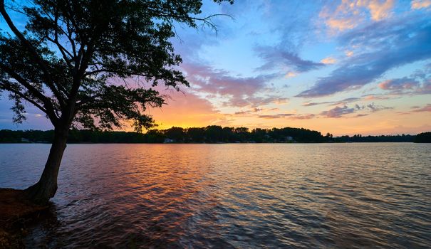 Sunset on Lake Keowee, SC.