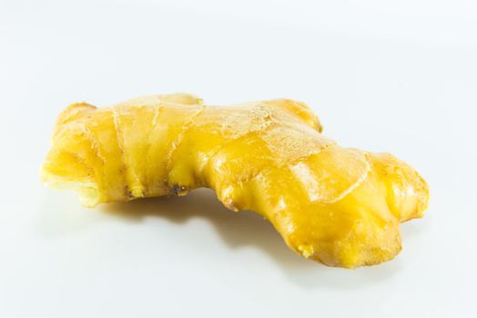 Ginger on a white background