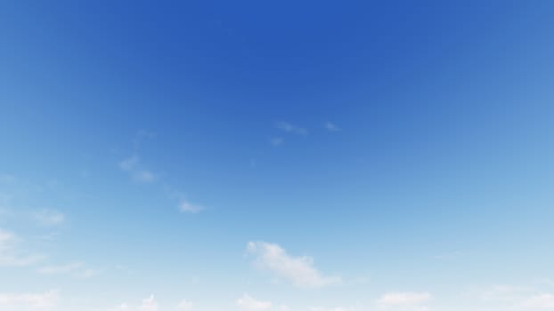 Cloudy blue sky abstract background, blue sky background with tiny clouds, 3d rendering

