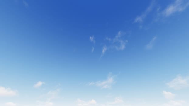 Cloudy blue sky abstract background, blue sky background with tiny clouds, 3d rendering

