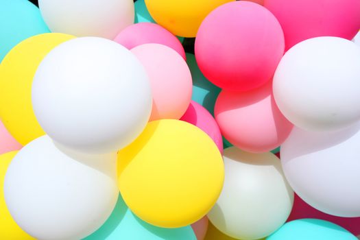 Colorful, colorful balloons