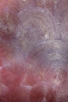 Shimmering colored background wall