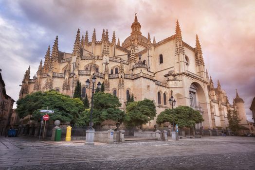 Segovia cathedral, Castilla y leon, Spain.