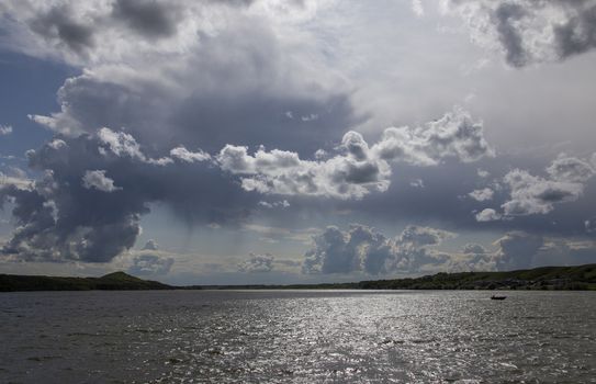 Prairie Storm Clouds Canada Saskatchewan Dramatic Summer