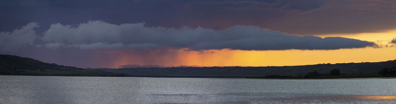 Prairie Storm Clouds Canada Saskatchewan Dramatic Sunset