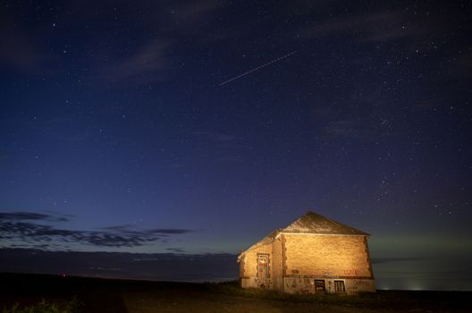 Night Photography Stars trails Canada Saskatchewan Moose Jaw