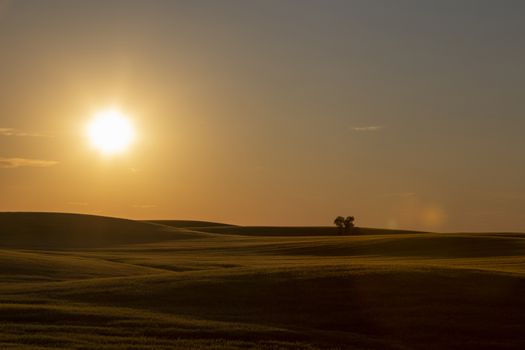 Prairie Storm Clouds Canada Saskatchewan Dramatic Sunset