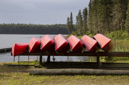 Northern Storm Clouds Canada Saskatchewan canoe rental