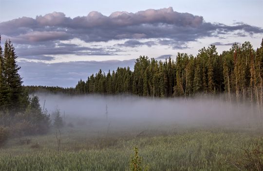 Sunrise Saskatchewan North National Park Waskesui Lakes