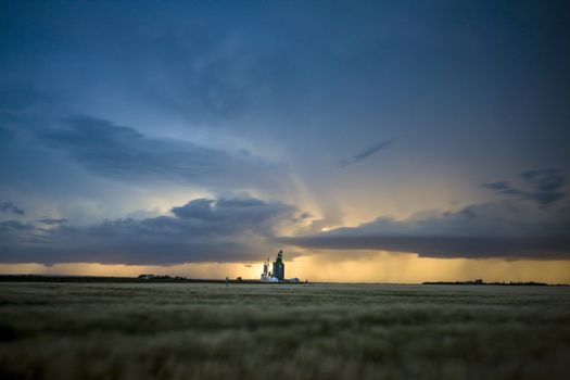 Prairie Storm Clouds Canada Saskatchewan Dramatic Summer