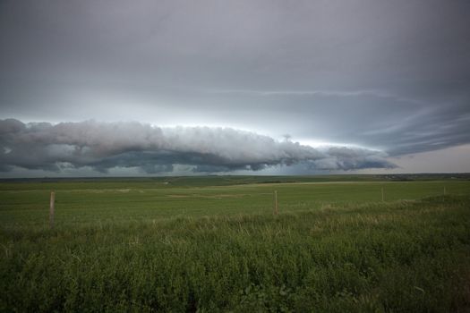 Prairie Storm Clouds Canada Saskatchewan Dramatic Summer