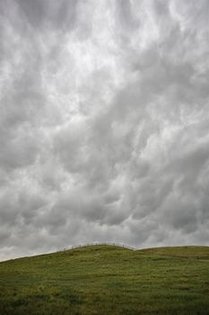 Prairie Storm Clouds Canada Saskatchewan Dramatic Summer