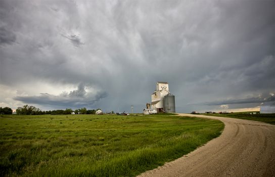 Prairie Storm Clouds Canada Saskatchewan Dramatic Summer