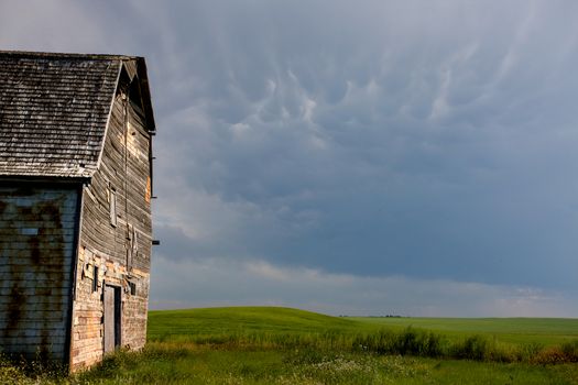Prairie Storm Clouds Canada Saskatchewan Dramatic Summer