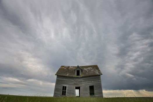 Prairie Storm Clouds Canada Saskatchewan Dramatic Summer