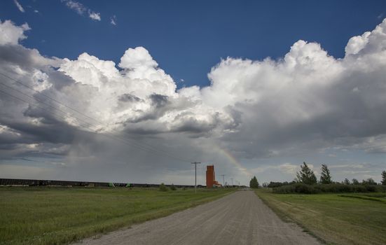 Prairie Storm Clouds Canada Saskatchewan Dramatic Summer